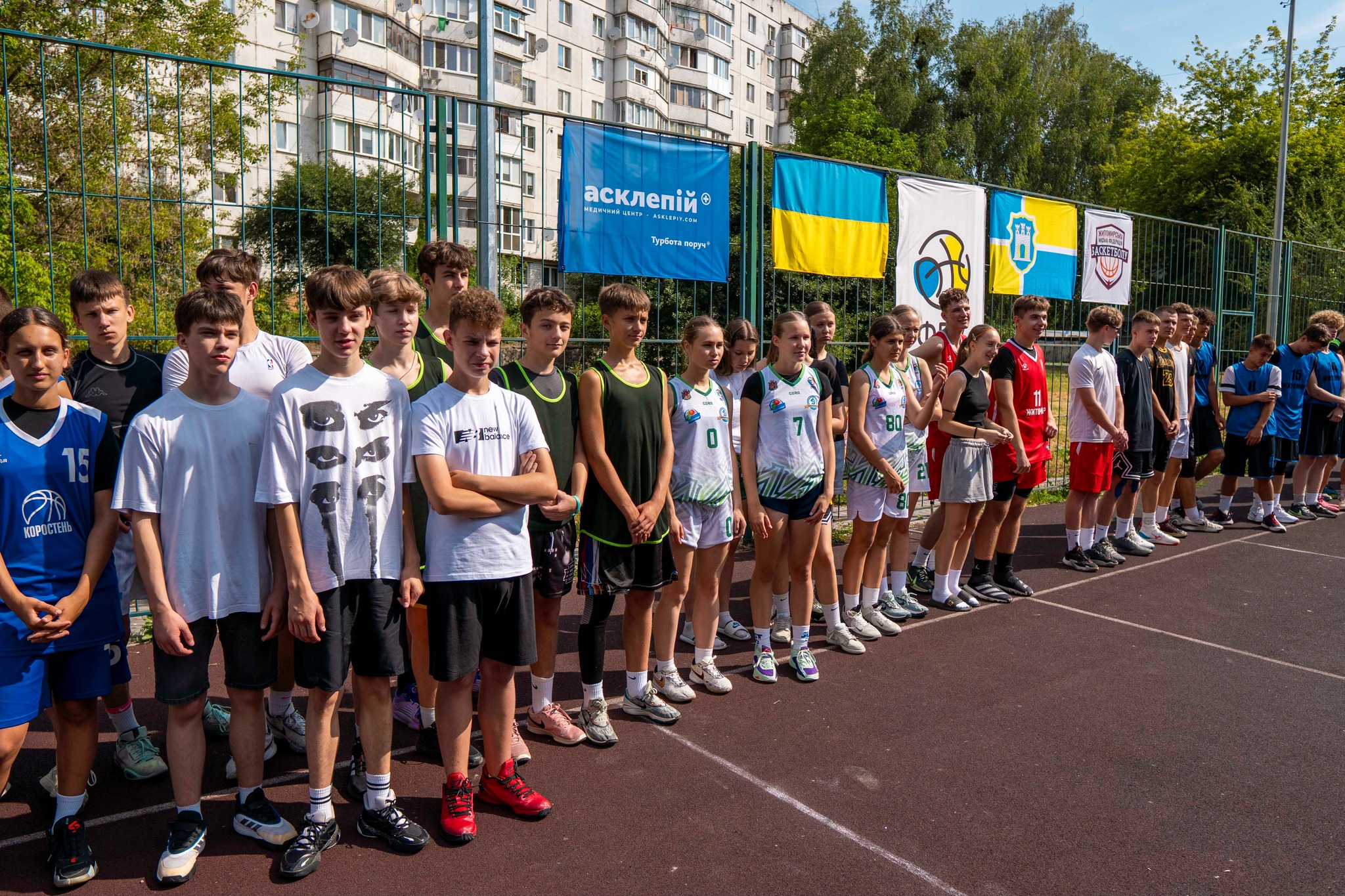 Баскетбол 3х3 у Житомирі: яскраві емоції, командний дух та сотня учасників